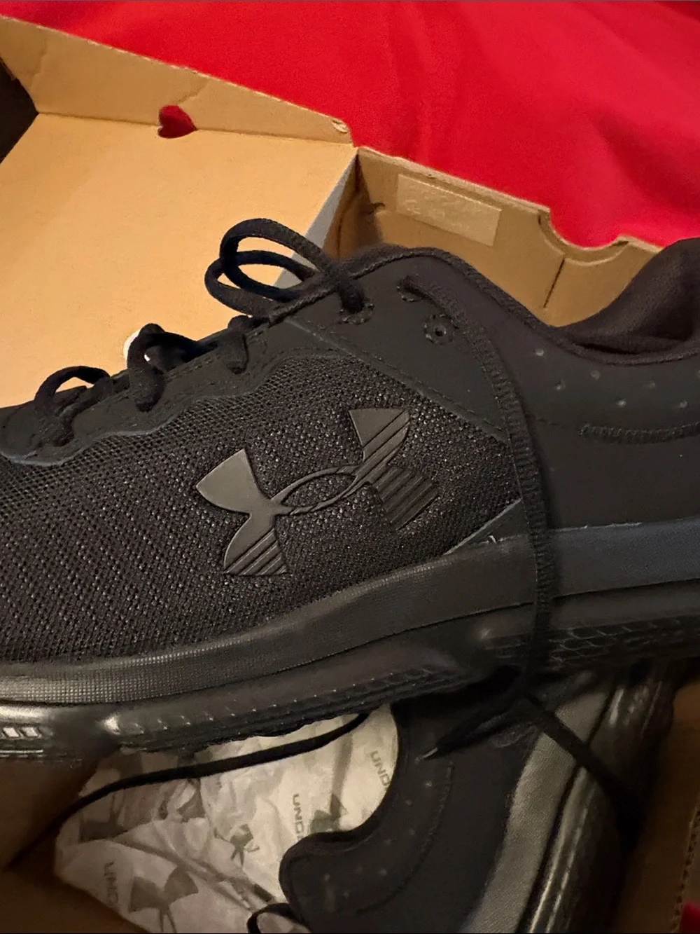 Under Armour Charged Assert 10 Men’s Shoes - Black